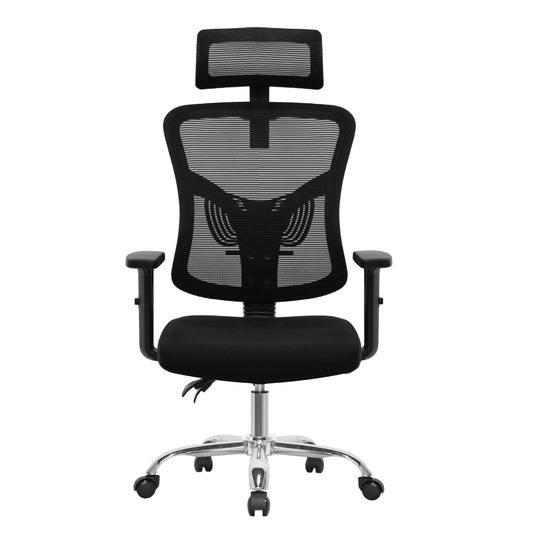 Silla de Escritorio Ergonómica Ankara Silver