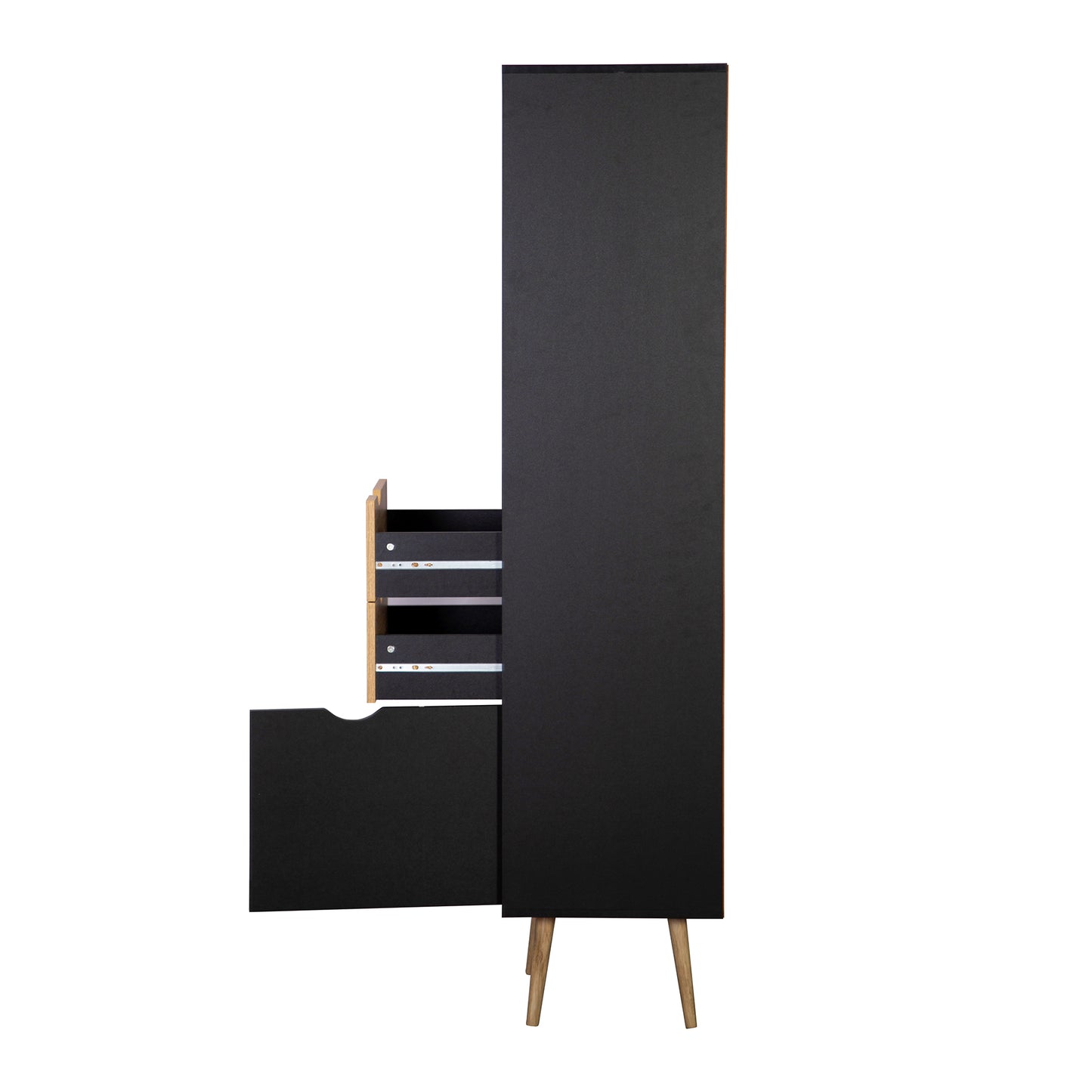 Biblioteca con Cajones Gotemburgo Black