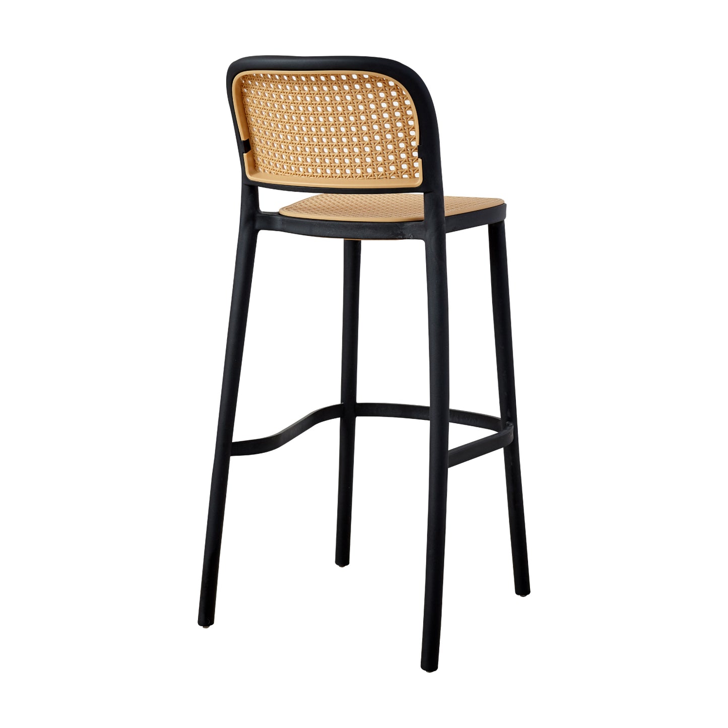 Banqueta Alta Batanga Símil Ratán