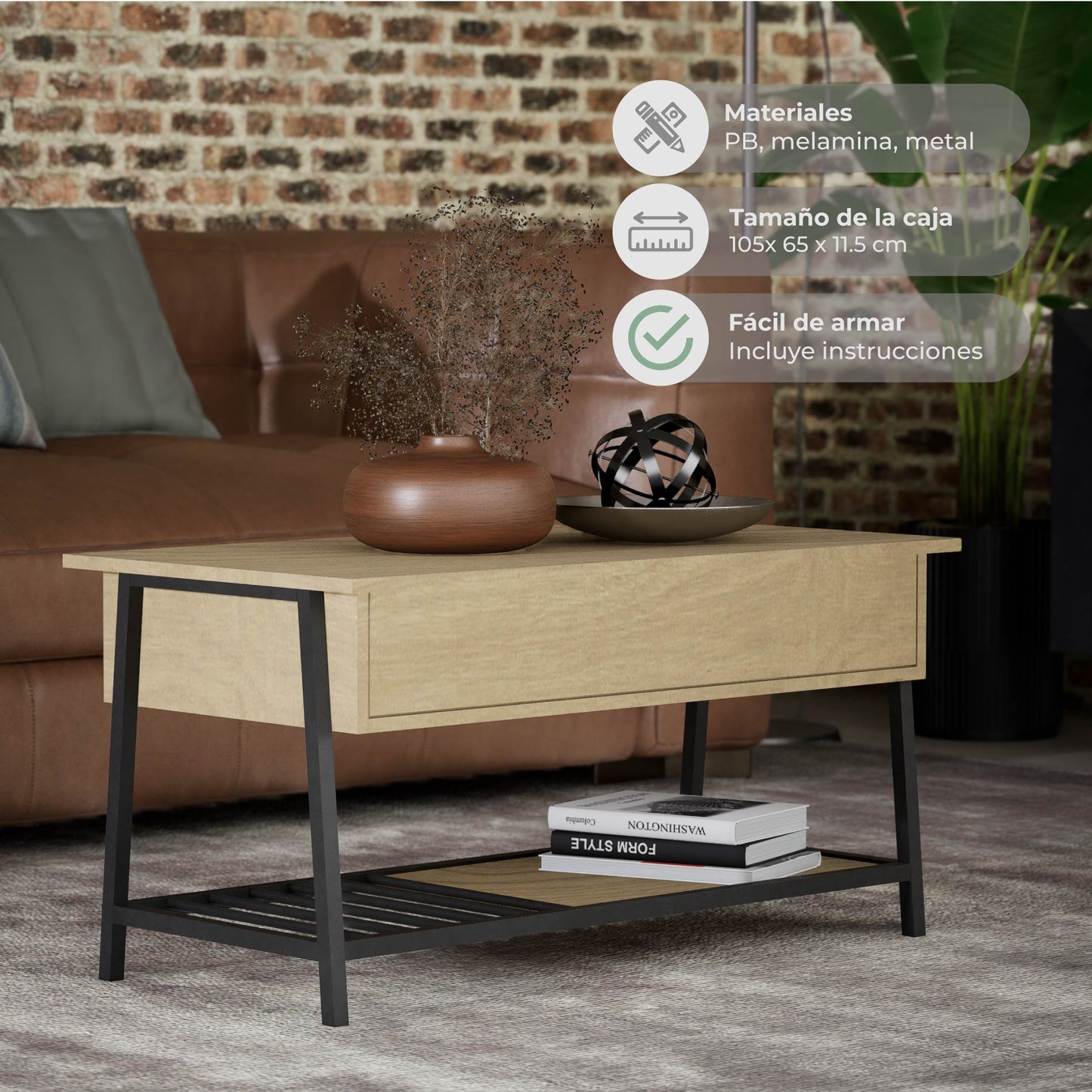 Mesa Ratona Elevable Metamorfia