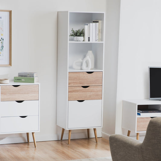 Biblioteca con Cajones Gotemburgo