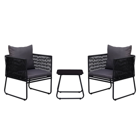 Set Exterior de Sillas y Mesa Kiri