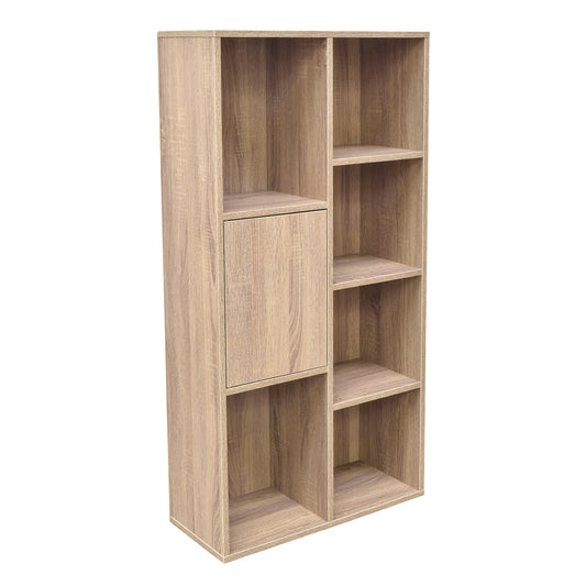 Biblioteca Estilo Madera Roble Tokio