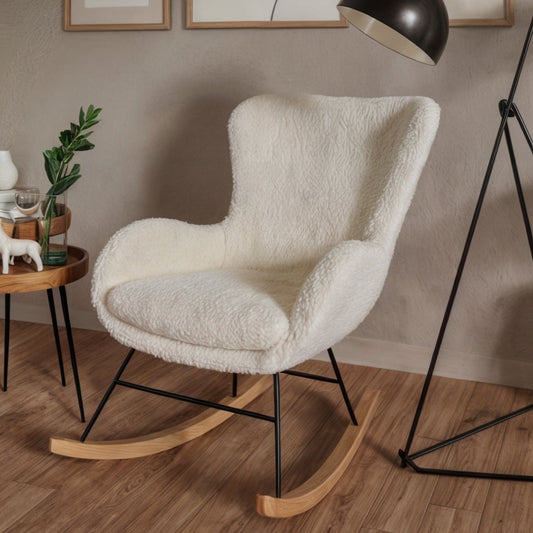 Sillón Mecedor Tavia Beige