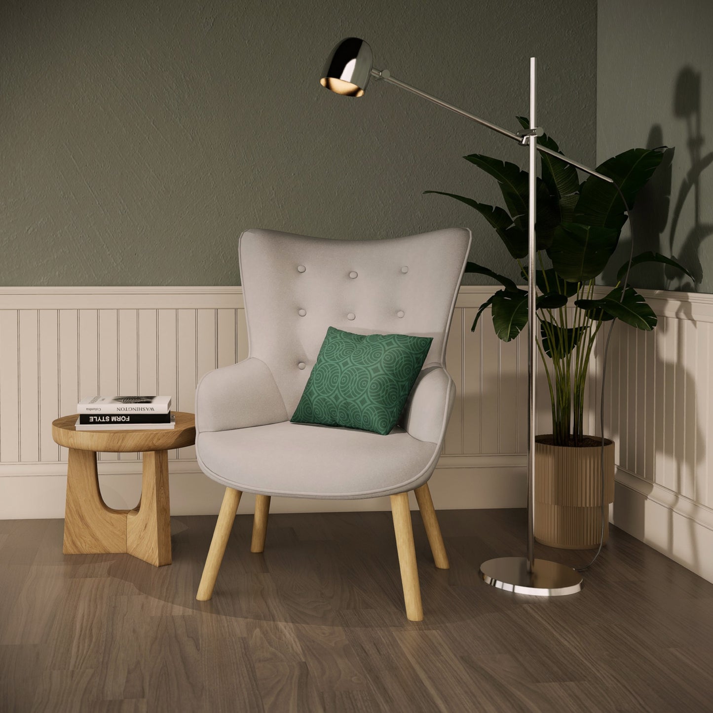 Sillón Individual Tarina Gris