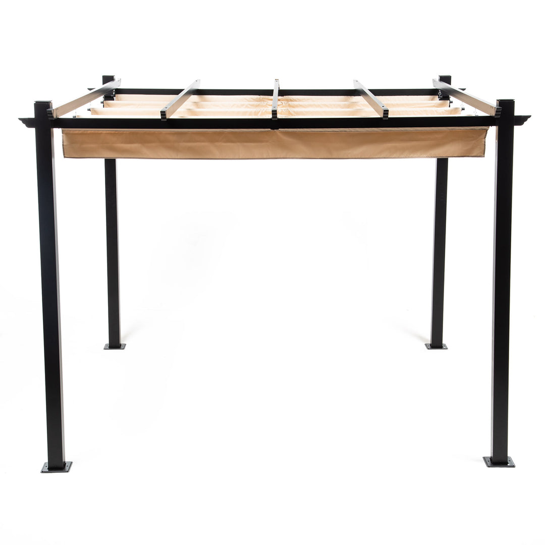 Pérgola White Shelter Retráctil 3x3