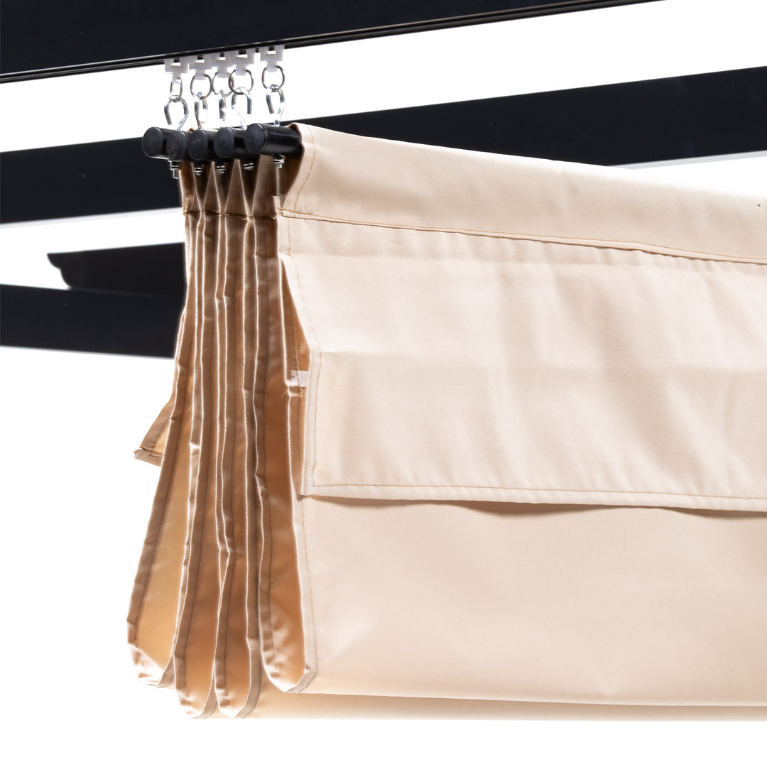 Pérgola White Shelter Retráctil 3x3