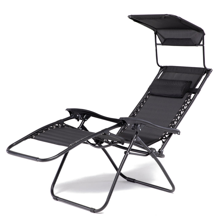 Reposera Zero Gravity con Techo Zen Canopy