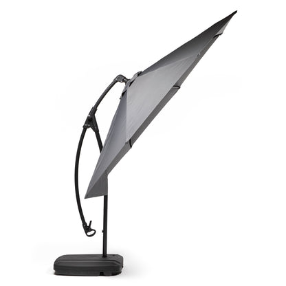 Sombrilla Lateral Con Base Grafito