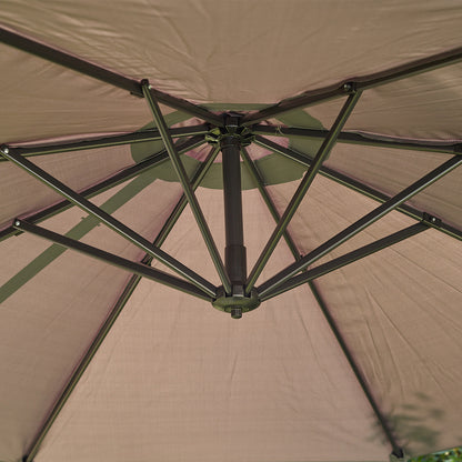 Sombrilla Lateral Con Base Grafito