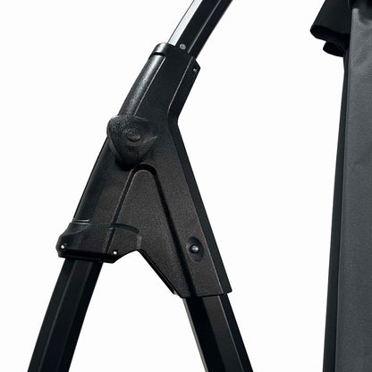 Sombrilla Lateral Con Base Grafito