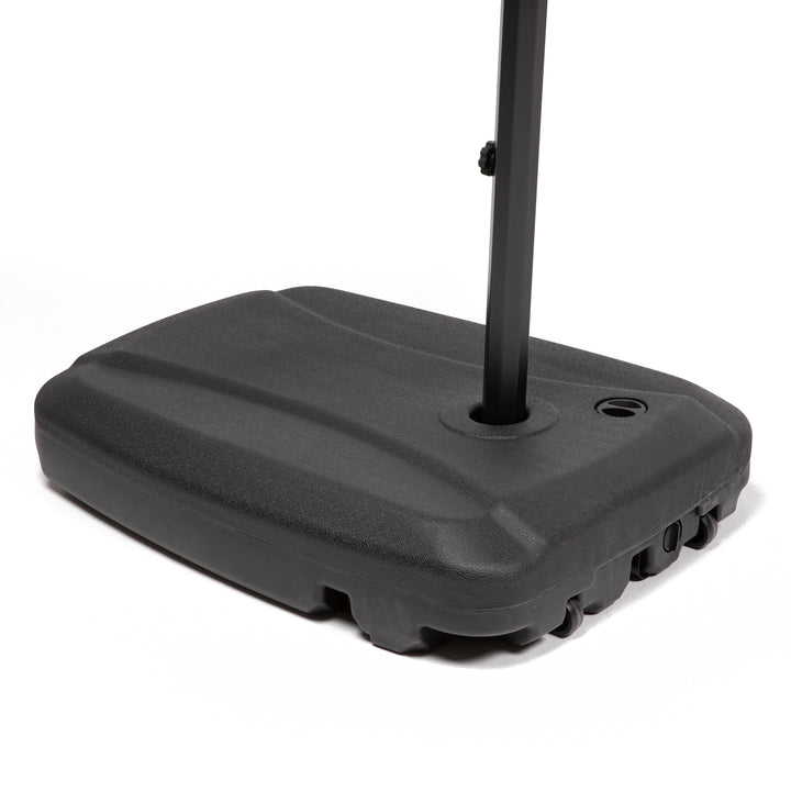 Sombrilla Lateral Con Base Grafito