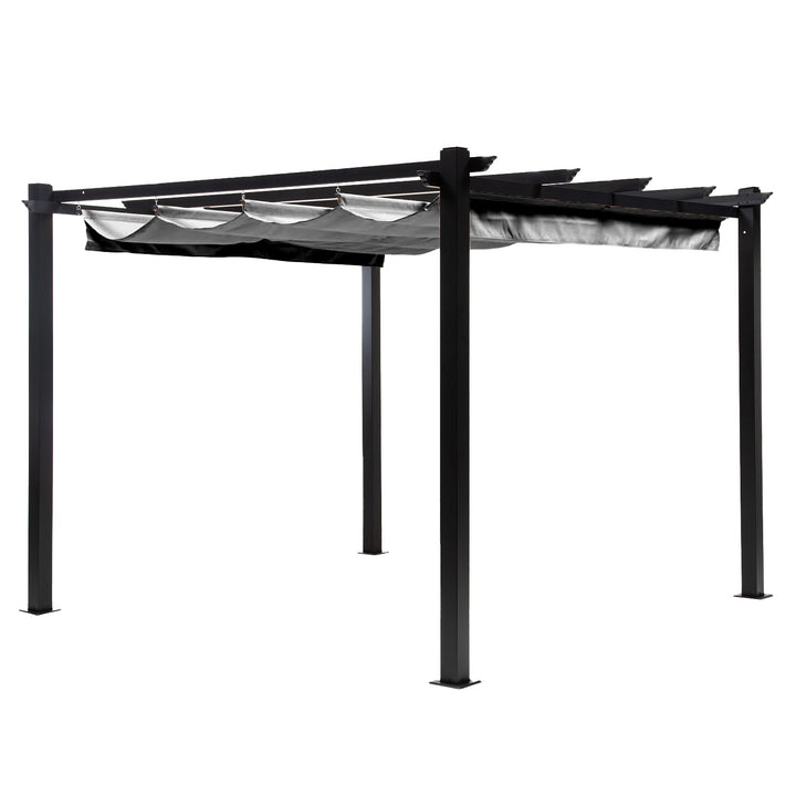 Pérgola Grey Shelter Retráctil 3x3