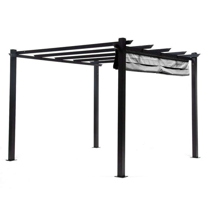 Pérgola Grey Shelter Retráctil 3x3