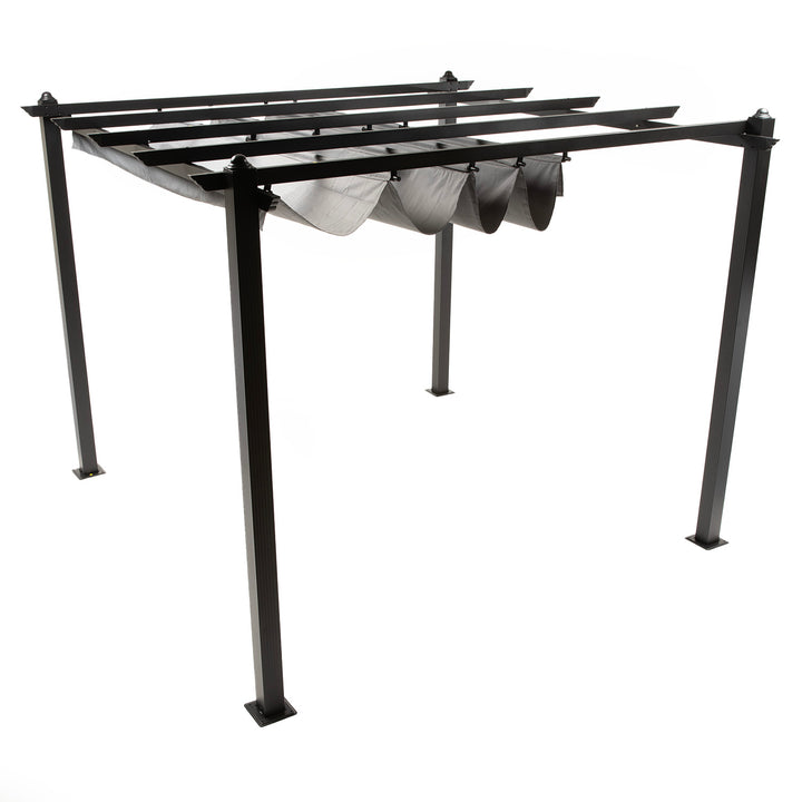 Pérgola Grey Shelter Retráctil 3x3