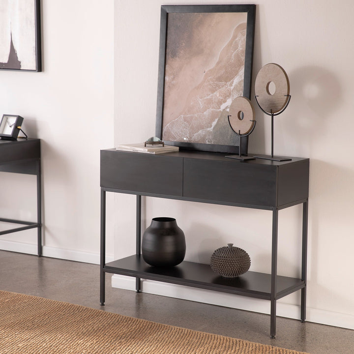 Mesa Recibidora Edge Negro