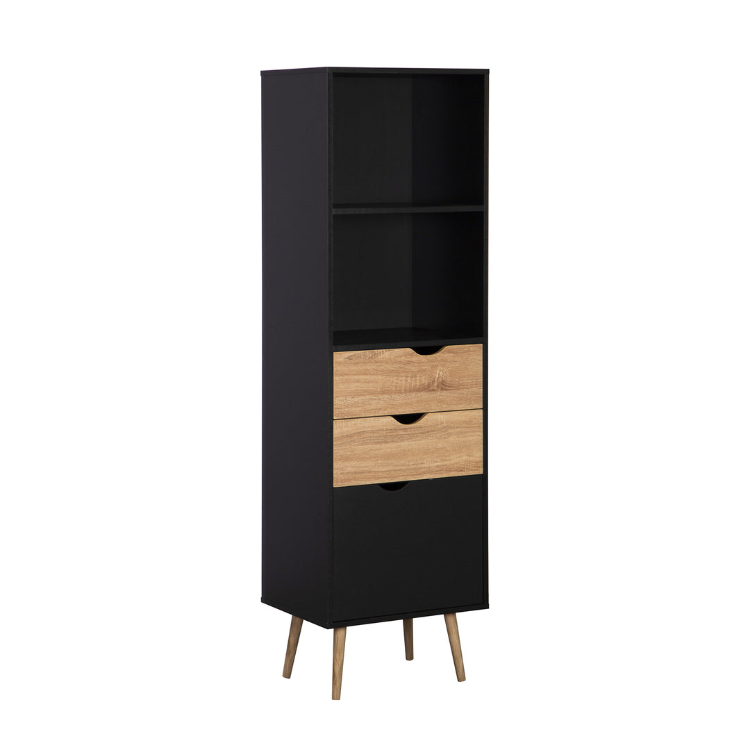 Biblioteca con Cajones Gotemburgo Black