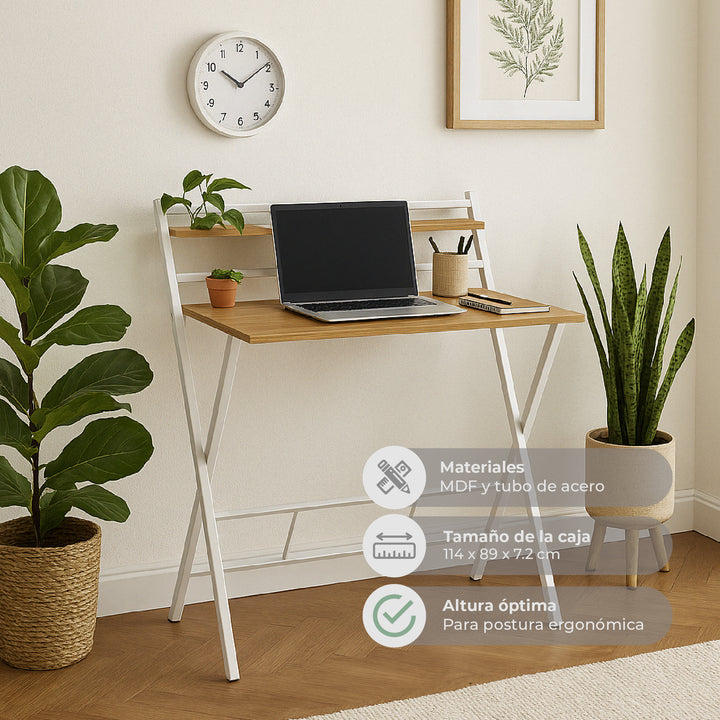 Escritorio Plegable Tripoli Blanco