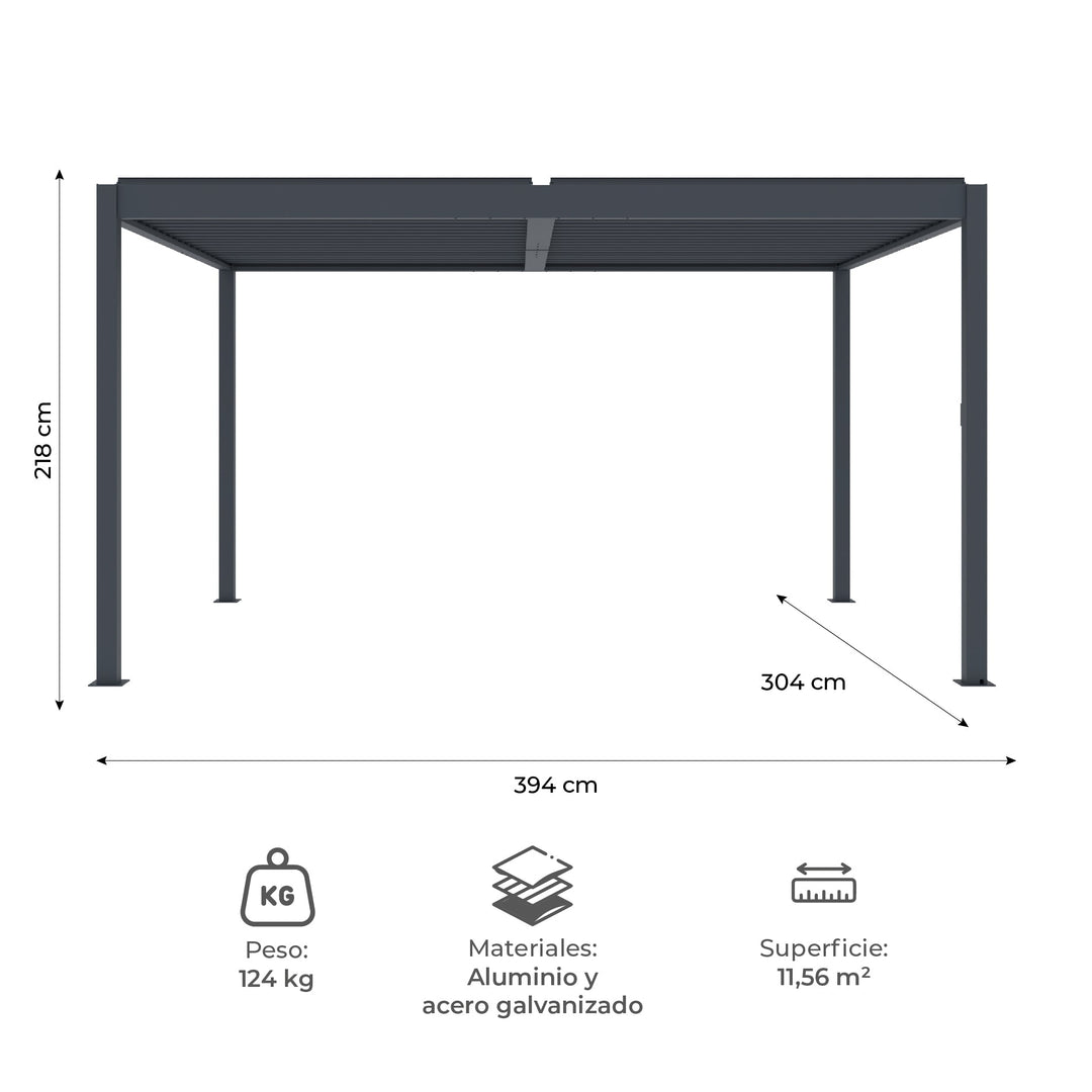 Pérgola Bioclimática 394x304 Shade