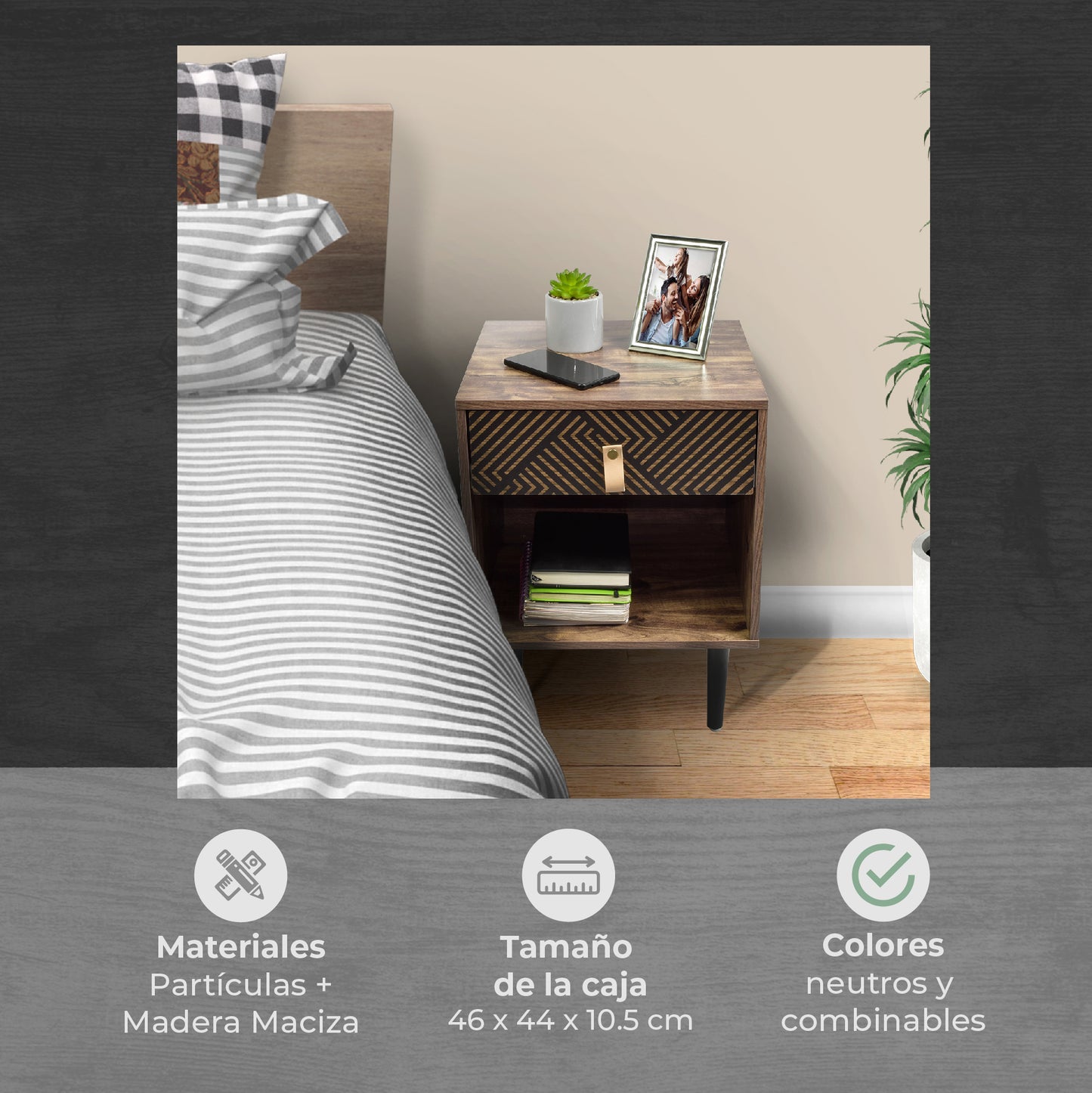 Mesa de Luz Moon Black