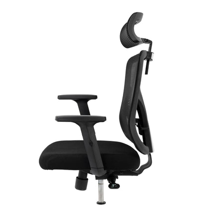 Silla de Escritorio Ergonómica Ankara Silver
