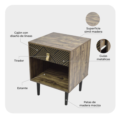 Mesa de Luz Moon Black