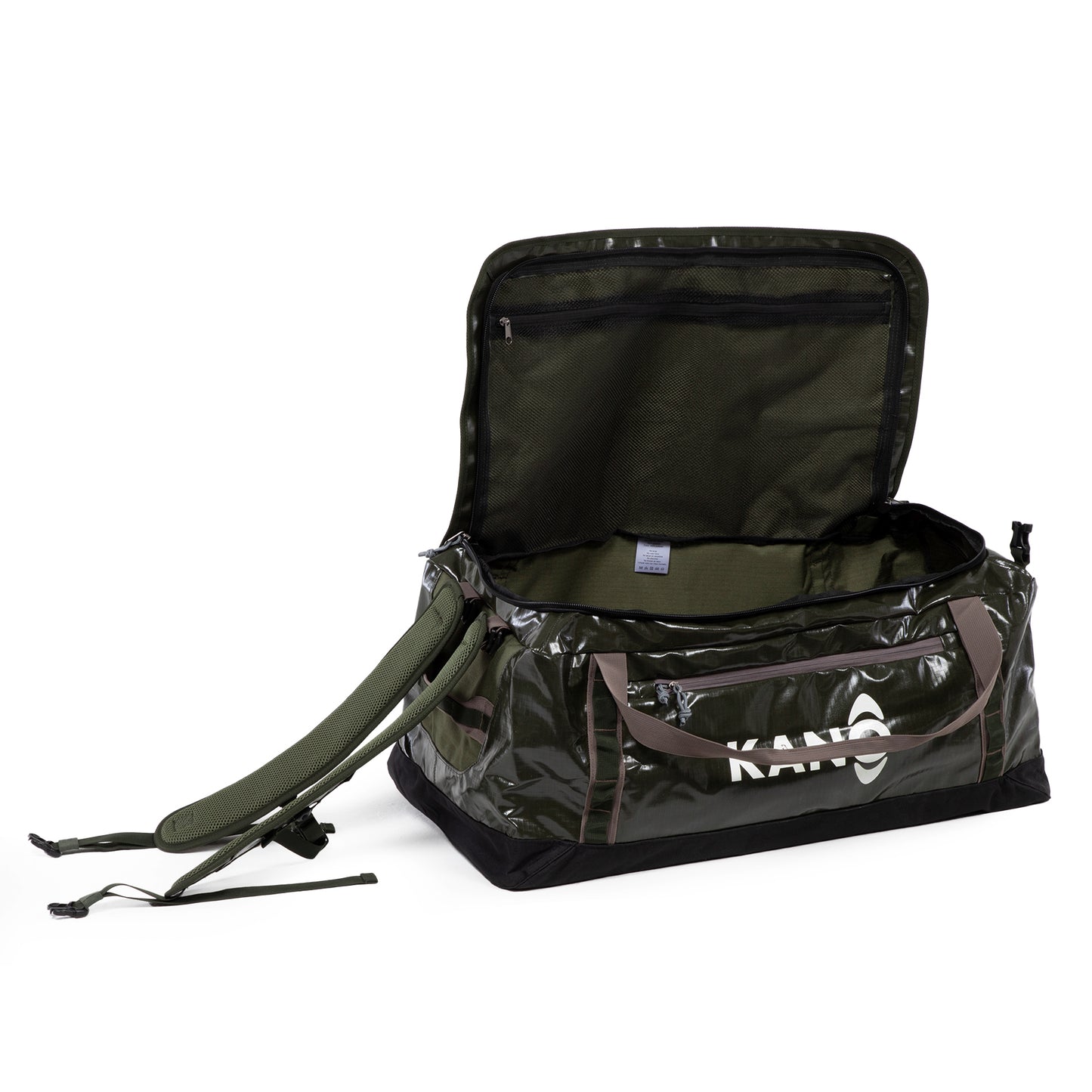 Bolso Mochila Impermeable 80L Roy Verde