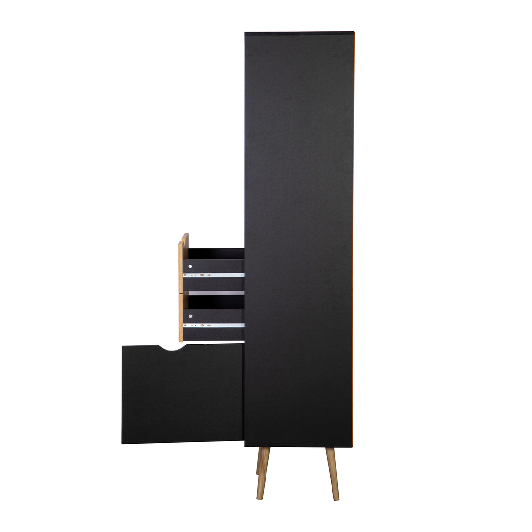 Biblioteca con Cajones Gotemburgo Black
