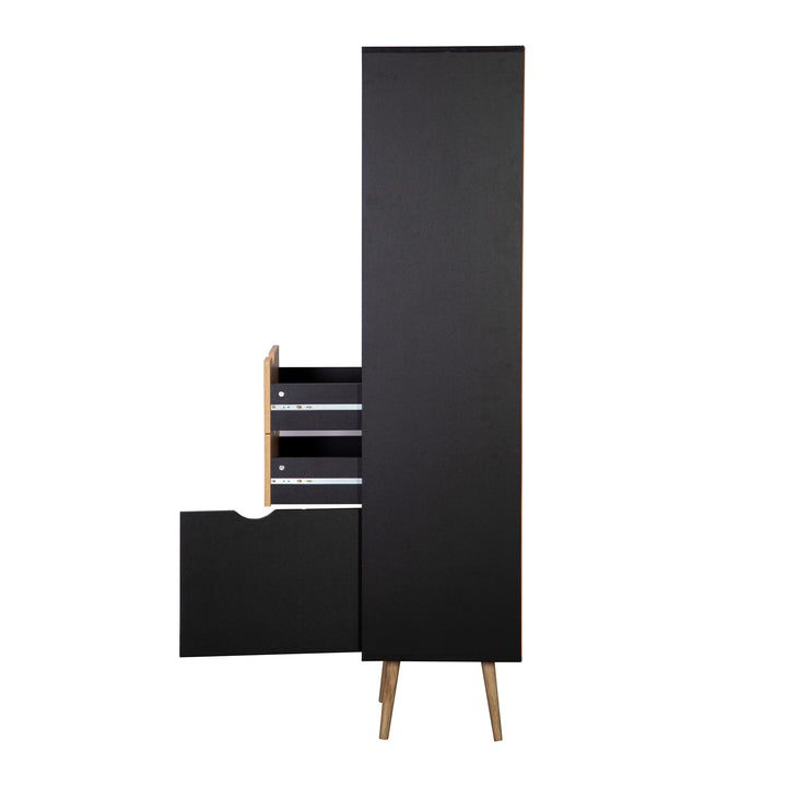 Biblioteca con Cajones Gotemburgo Black
