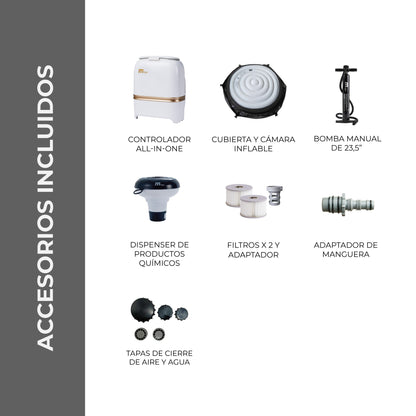 Spa Hidromasaje Exterior Mono Eco 6 Frame