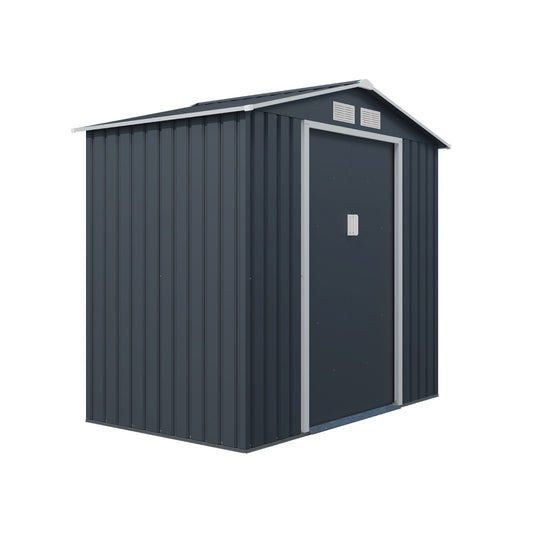 Cobertizo Armario Para Exterior Archer A 213x127x195 Cm Gris