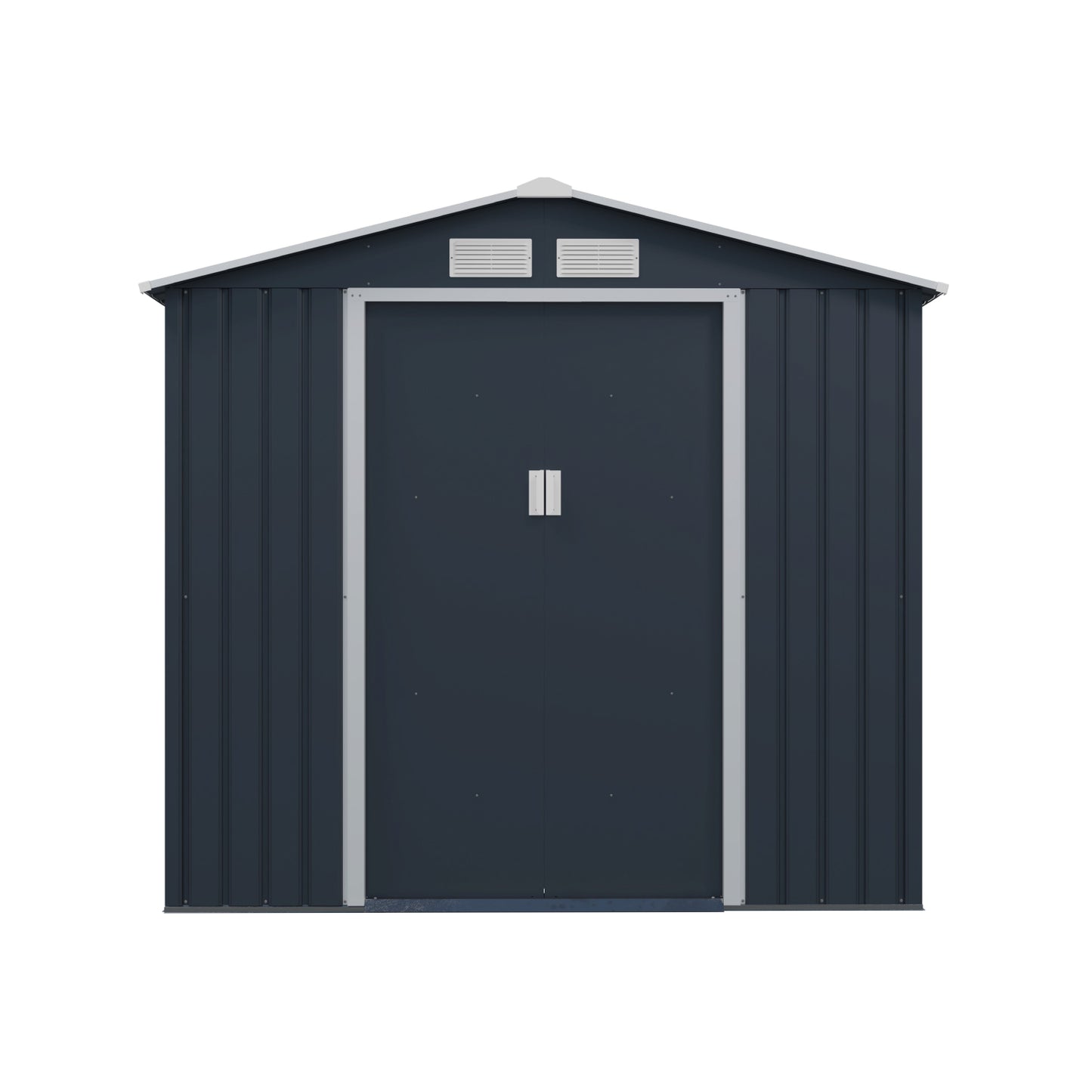 Cobertizo Armario Para Exterior Archer A 213x127x195 Cm Gris