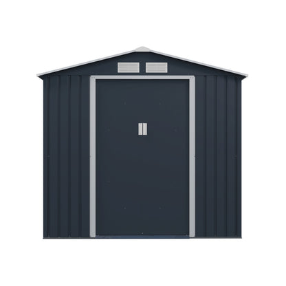 Cobertizo Armario Para Exterior Archer A 213x127x195 Cm Gris