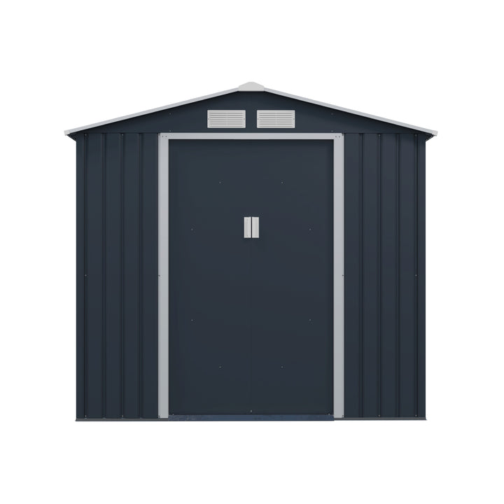 Cobertizo Armario Para Exterior Archer A 213x127x195 Cm Gris