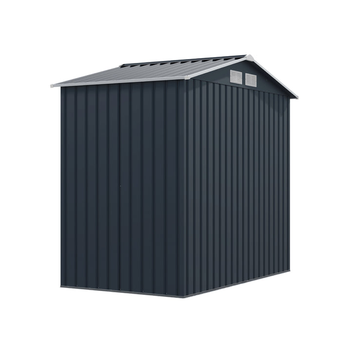 Cobertizo Armario Para Exterior Archer A 213x127x195 Cm Gris