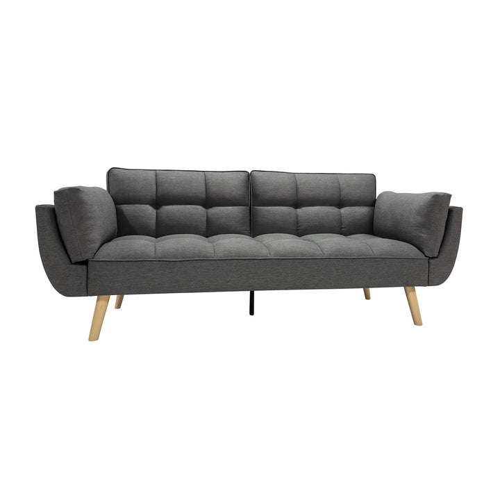 Sofá Cama 3 Cuerpos Buher Gris