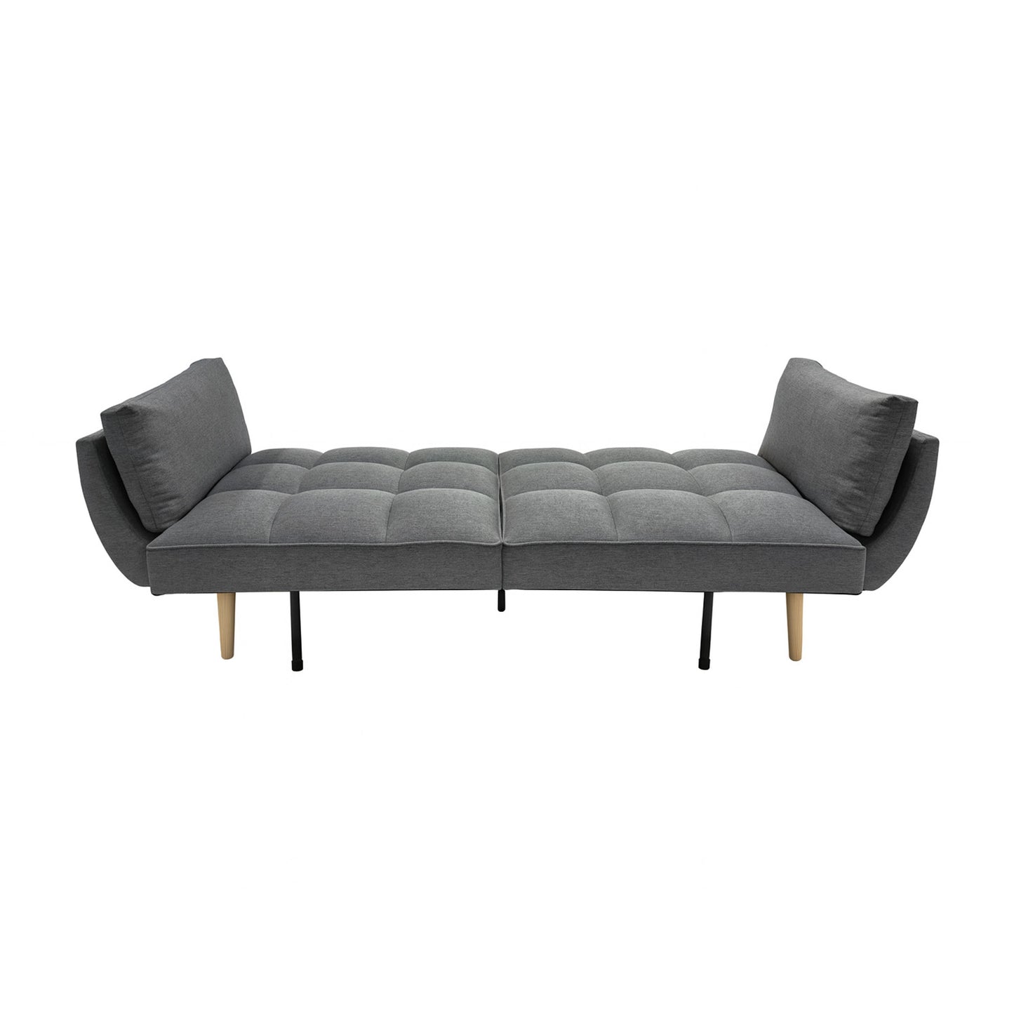 Sofá Cama 3 Cuerpos Buher Gris