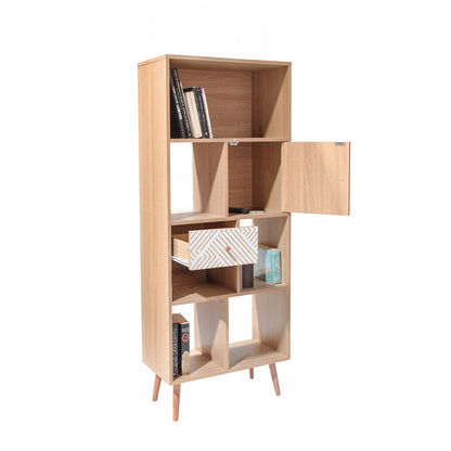 Biblioteca Bukler con Puerta y Cajón