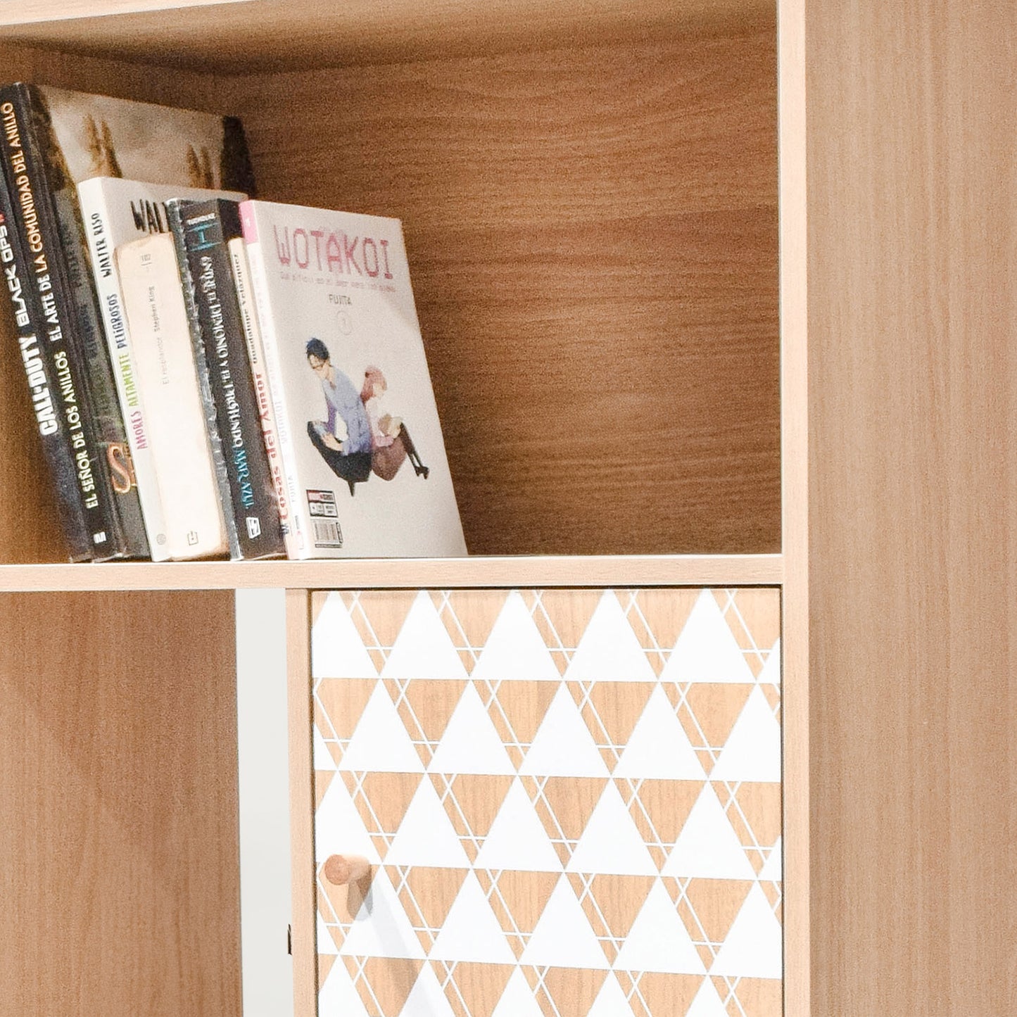 Biblioteca Bukler con Puerta y Cajón