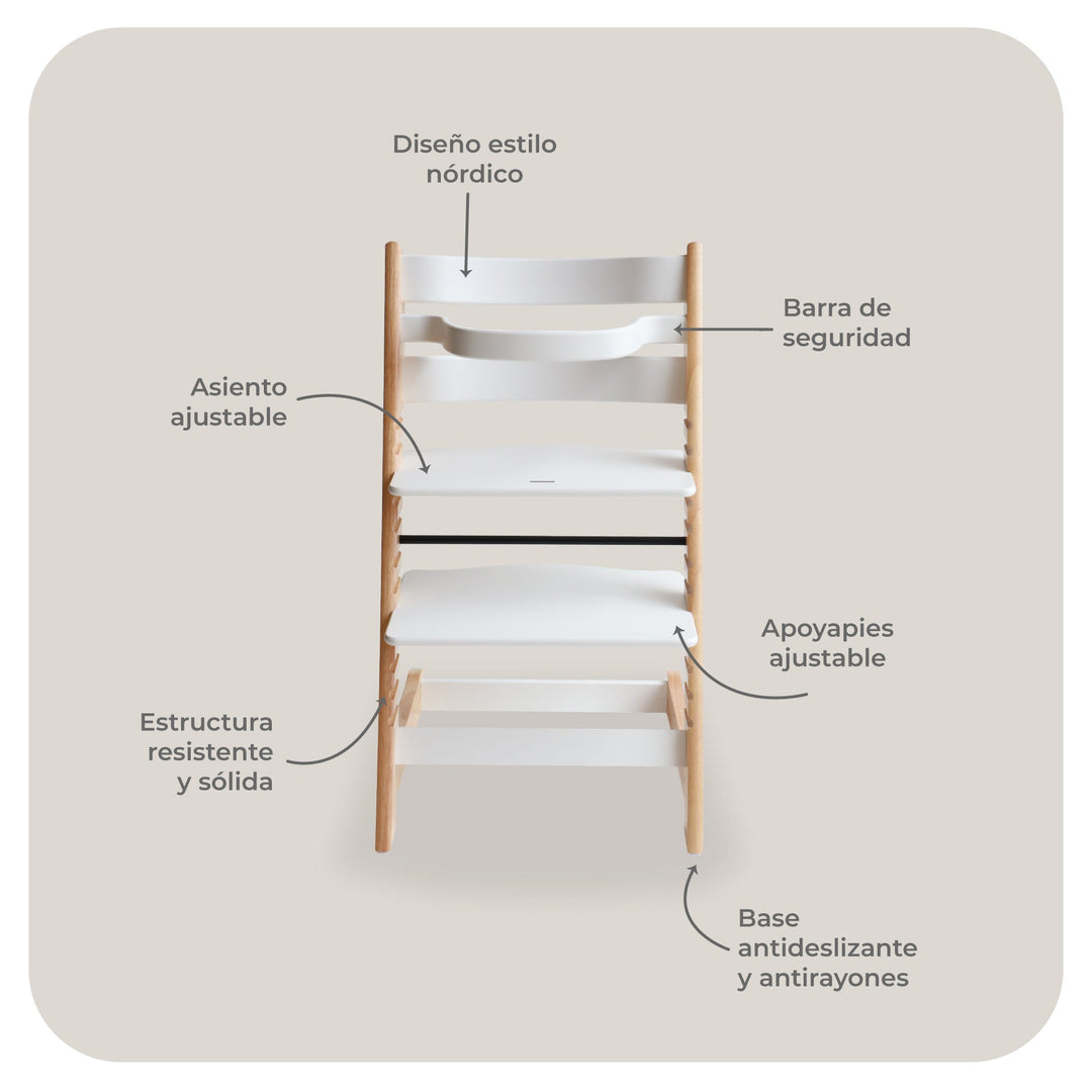 Silla Evolutiva para Bebé Edda