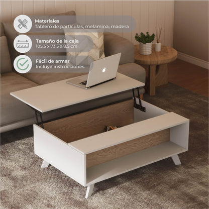 Mesa Ratona Elevable Aloria