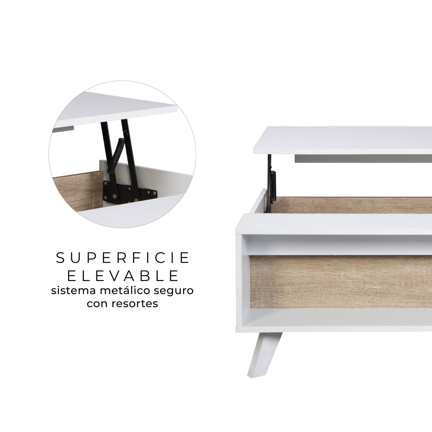 Mesa Ratona Elevable Aloria