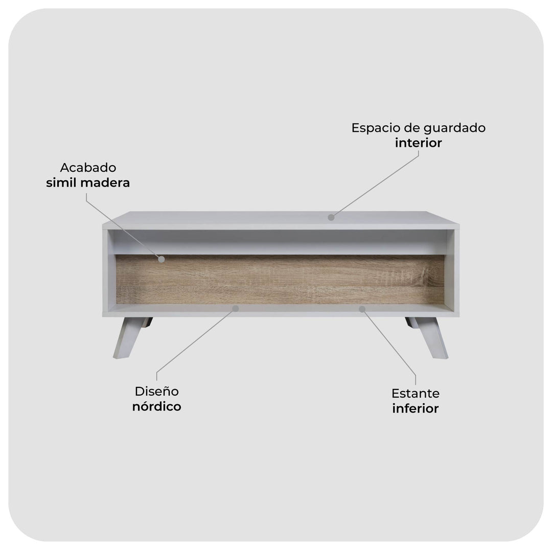 Mesa Ratona Elevable Aloria
