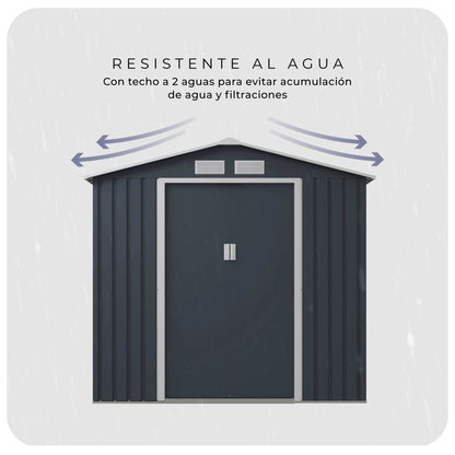 Cobertizo Armario Para Exterior Archer B 213x191x195 Cm