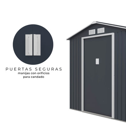 Cobertizo Armario Para Exterior Archer B 213x191x195 Cm