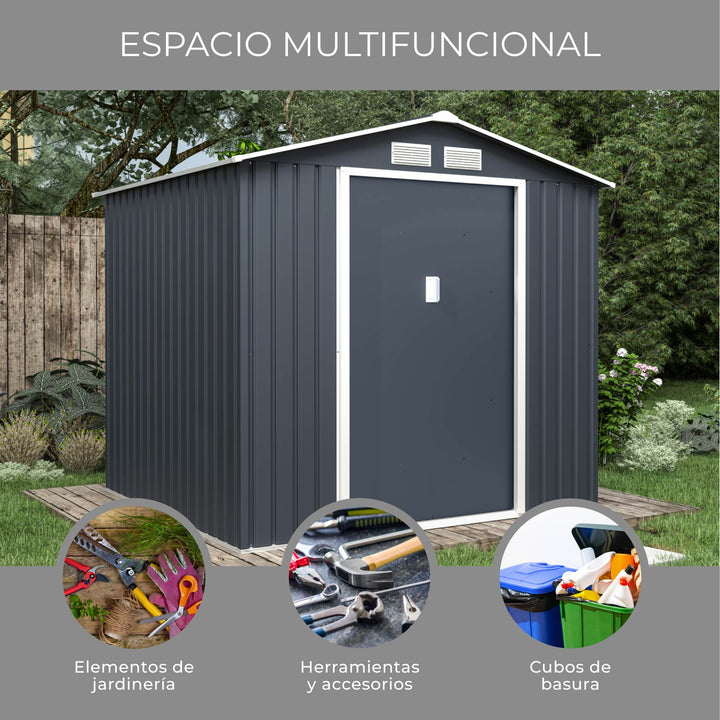Cobertizo Armario Para Exterior Archer B 213x191x195 Cm