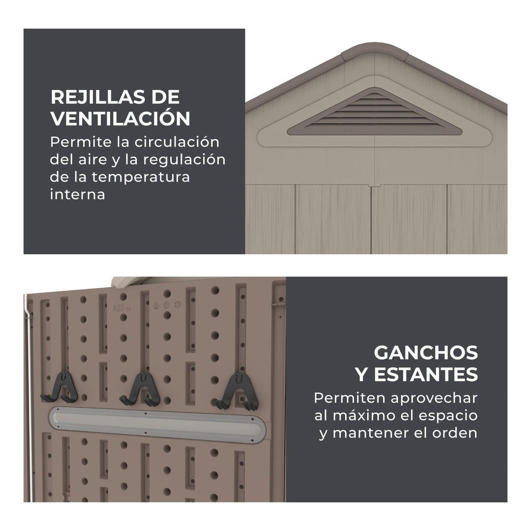 Cobertizo Armario Para Exterior Hunter