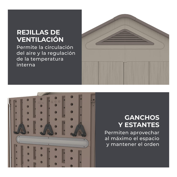 Cobertizo Armario Para Exterior Hunter