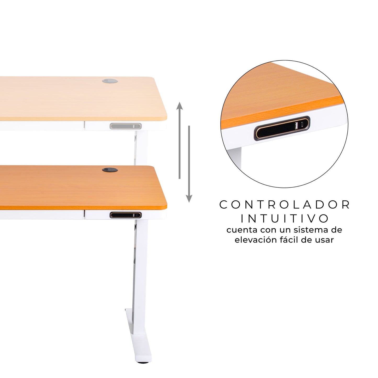 Escritorio Eléctrico Elevable Oak Pro