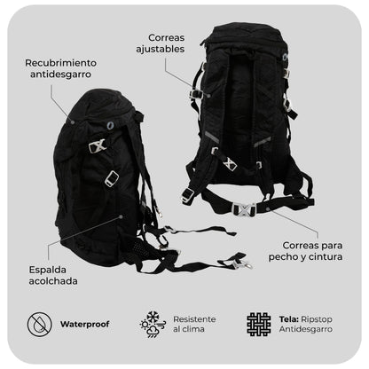 Mochila Outdoor 28L Laguna Verde